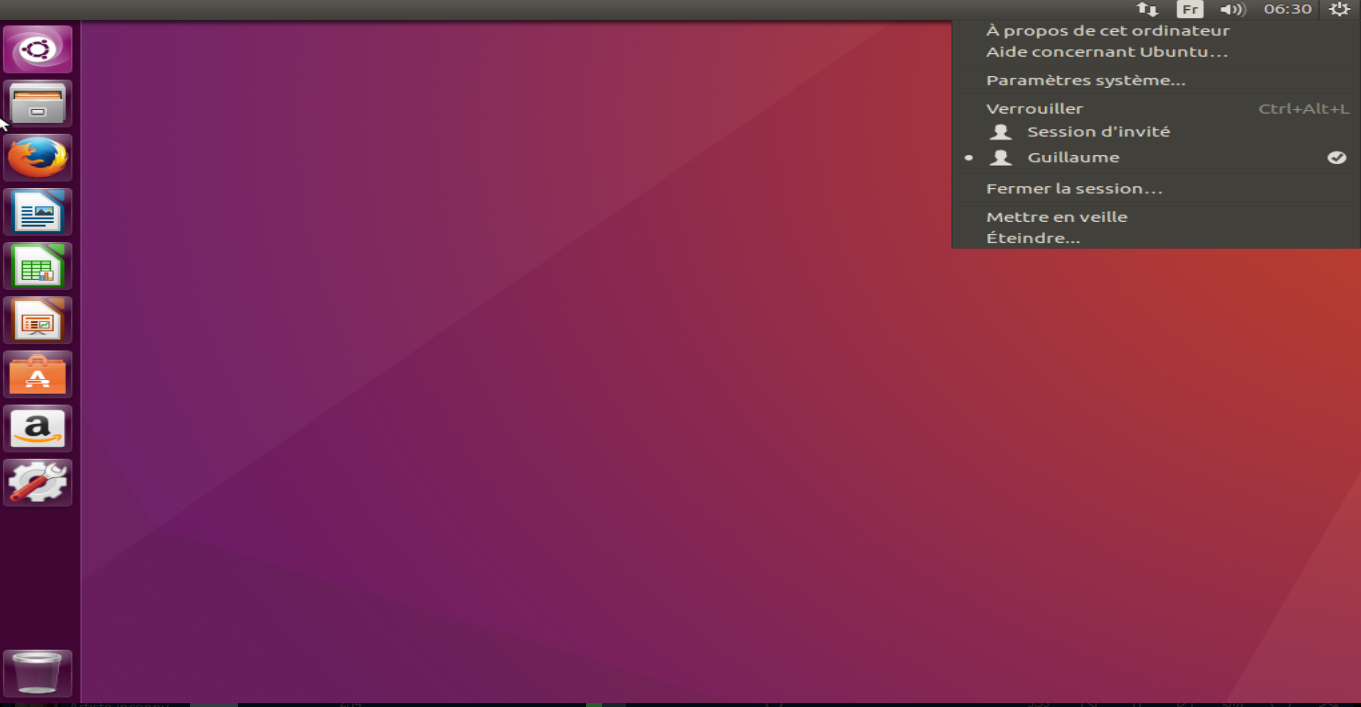 illustration fermeture de session Ubuntu